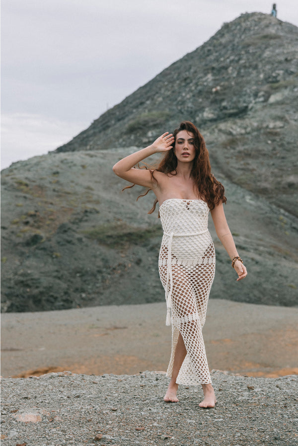 Oasis Dress Ivory