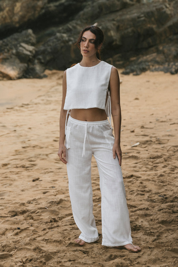 Sol Ivory Top
